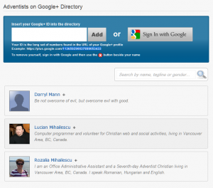 adventists-on-google-plus-directory
