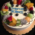 Romanian-English Intercer Ministry celebrates 15 Years of Activity with a Fruit Cake!