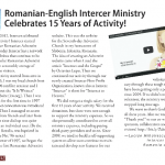 Intercer article in "Canadian Adventist Messenger", May 2013