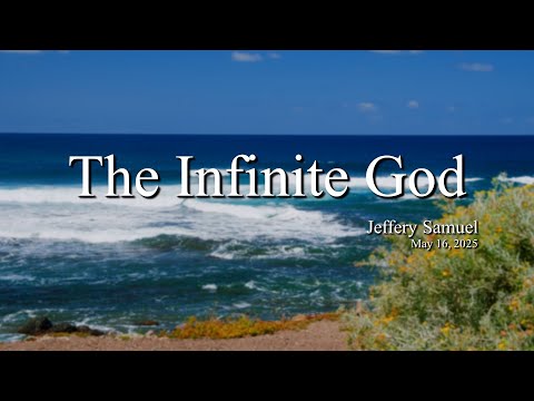Vespers May 16, 2025 | The Infinite God