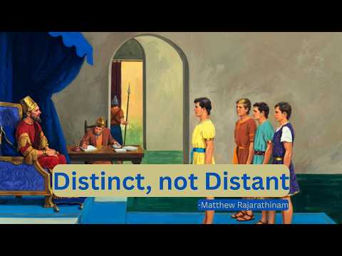 Distict, Not Different | Matthew Rajarathinam | Bi&hellip;