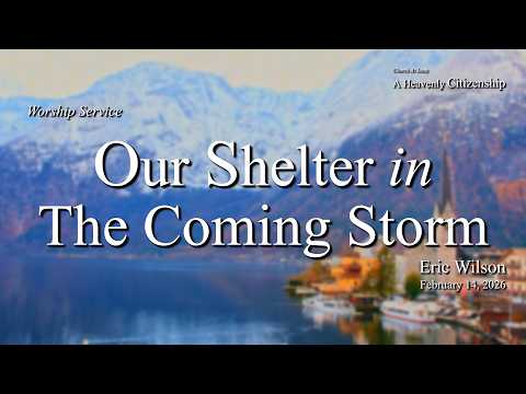 Worship | Feb 14, 2026 – Our Shelter in the Coming&hellip;