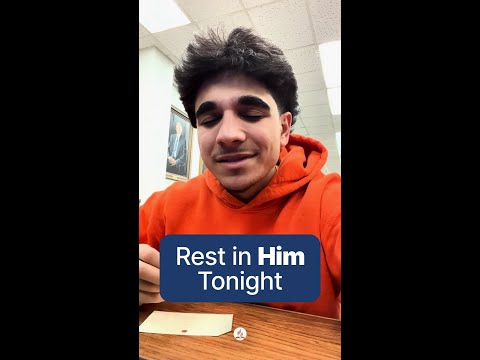 How to Rest Tonight With God’s Peace