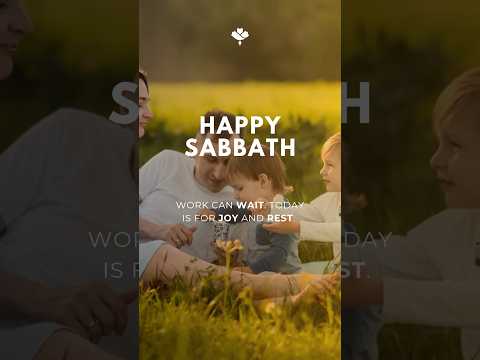 Sabbath is God’s reminder that life is more than d&hellip;