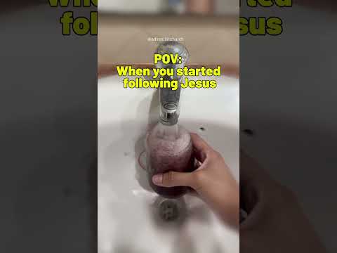 When you started following Jesus