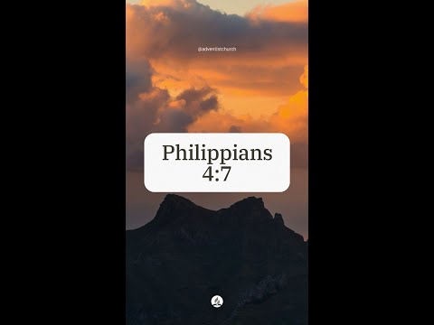 Philippians 4:7 • Bible Verse of the Day