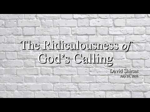 Vespers | July 24, 2026, | The Ridiculousness of G&hellip;