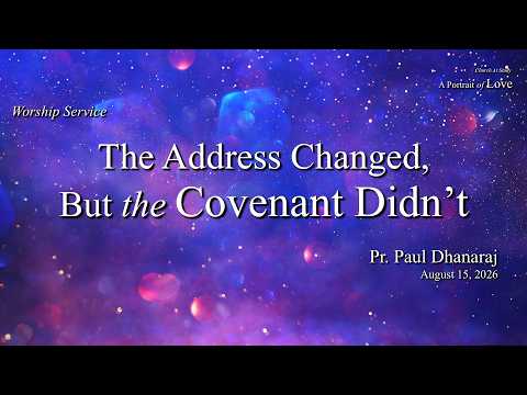 Worship | Aug 15, 2026 – The Address Changed, But&hellip;