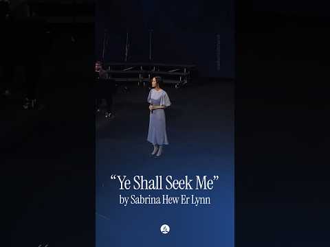 “Ye Shall Seek Me” by Sabrina Hew Er Lynn