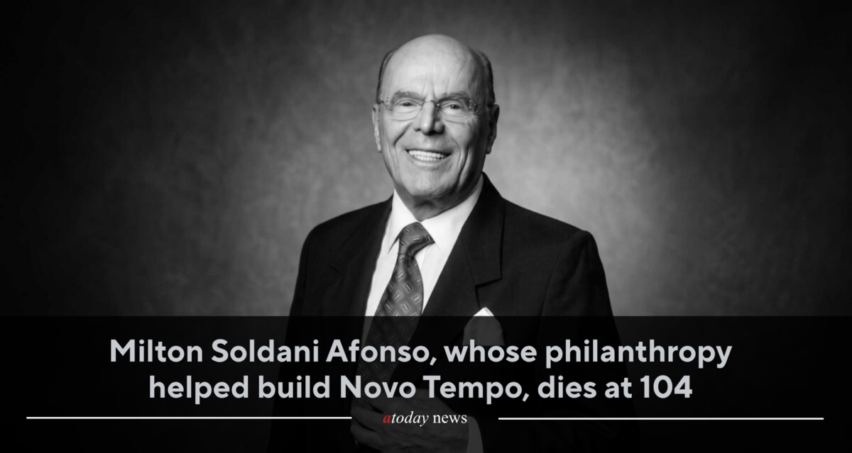 Milton Soldani Afonso, whose philanthropy helped b&hellip;